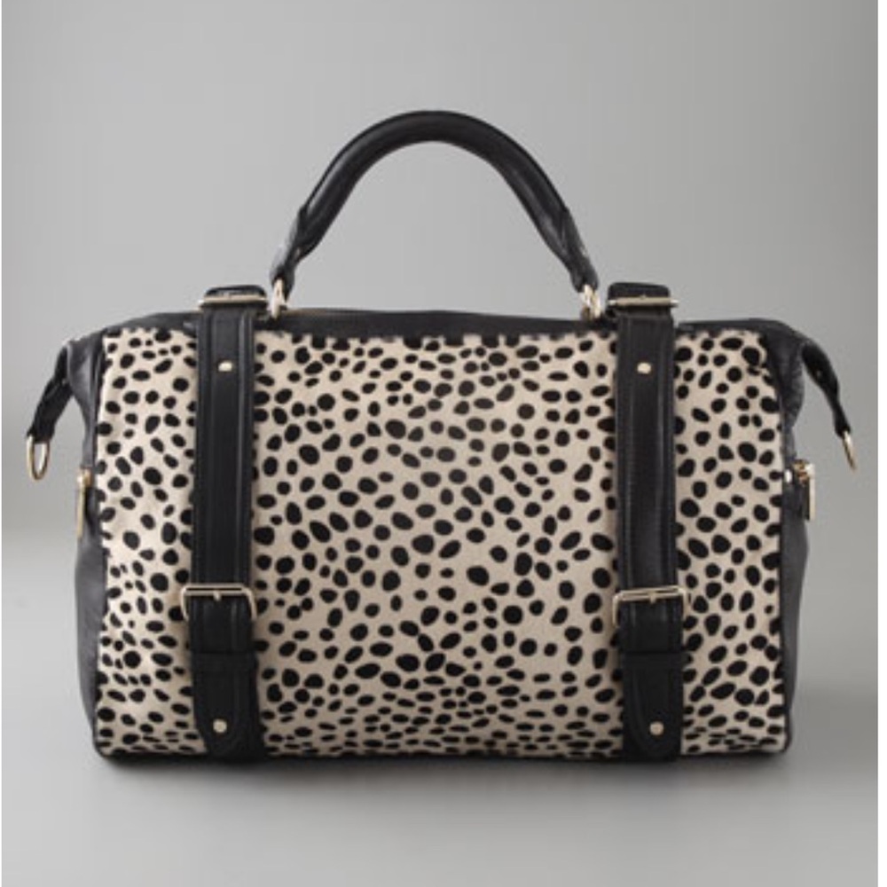 NEW Rebecca Minkoff Pony Hair Satchel/Travel Bag